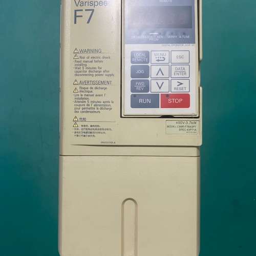 议价安川变频器，型号是，ClMR-F7B43P7，3.7KW，功