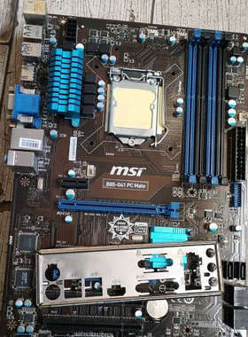 议价微星B85-G41 PC Mate拆机主板，1150针4代平