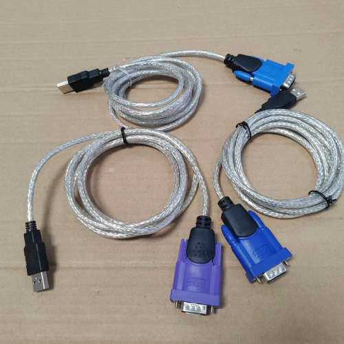 议价Z-tek力特USB转 rs232串口线公头9针 Com工业