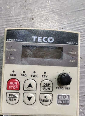 议价变频器面板  TECO东7300CV