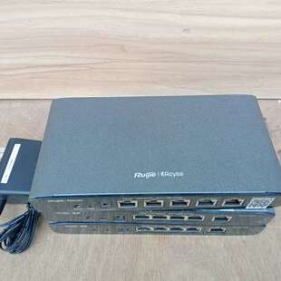 议价二手锐捷睿易RG-EG105G千兆企业路由交换机 双WAN口