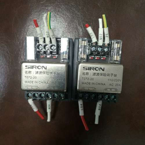 议价胜蓝20A滤波器，ST072N一10有9个