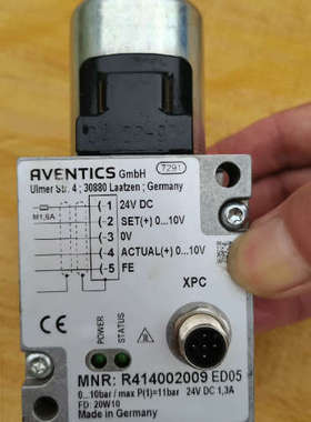 议价拆机的德国安沃驰比例阀，DC24V，R414002009