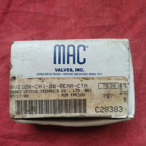 议价MAC电磁阀子弹阀BV210A-CA1-00-BEGA-CT