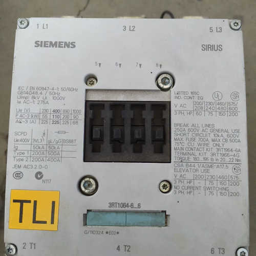 议价接触器3RT1064-6...6，原装正品，拆机品，成