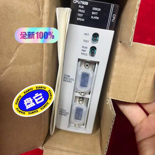 议价全新原装AB CPU ，NX-CPU750B，拍摄