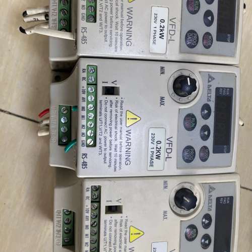 议价VFD002L21A台达L系列变频器 200W/220V成色