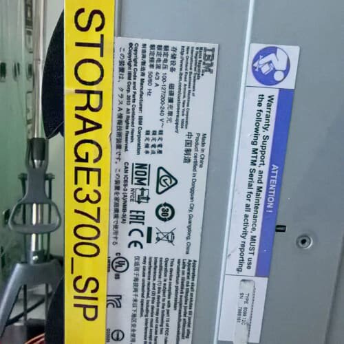 议价IBM V3700存储 整机现货 00AR108 双电 双