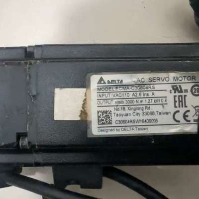 议价台达伺服电机ECMA-C30604RS功率400W