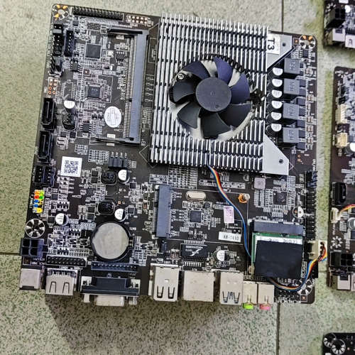 议价A8-7410工控一体机主板，17x17迷你小主机，功能完好