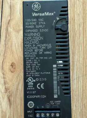 议价GE 电源模块IC200PWR102 ，功能好，成色佳如图