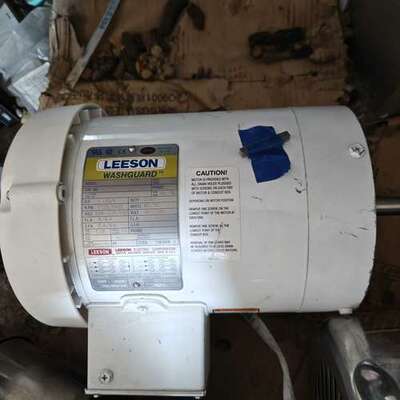 议价全新LEESON洗护电机