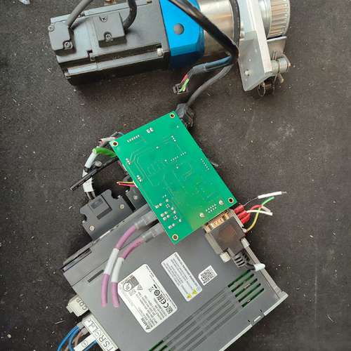 议价两套台达伺服驱动器带电机