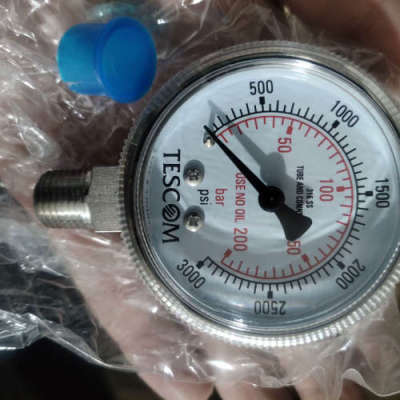 议价62837-3000N压力表TESCOM压力表，3000N，