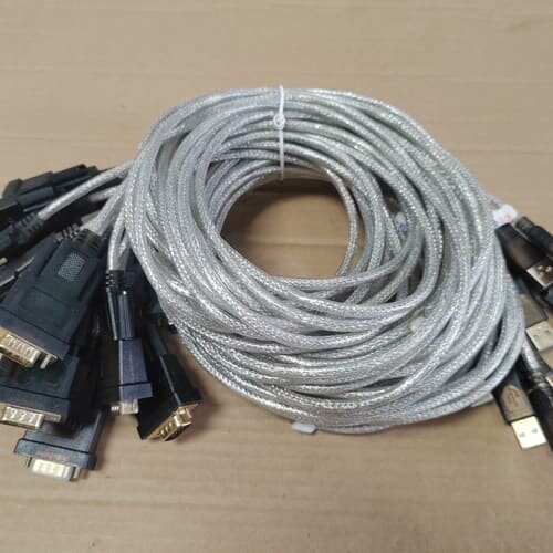 议价帝特DTECH USB转rs232串口线DB9针公头转换器