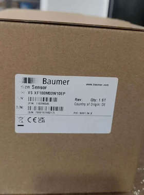 议价Baumer堡盟视觉传感器VS XF100M03W10EP，