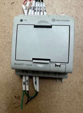 议价闲置拆机，AB罗克韦尔控制器Micro810功能正常，成色漂