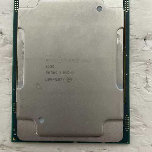 议价Intel Xeon Gold金牌 6130 正式版 CPU