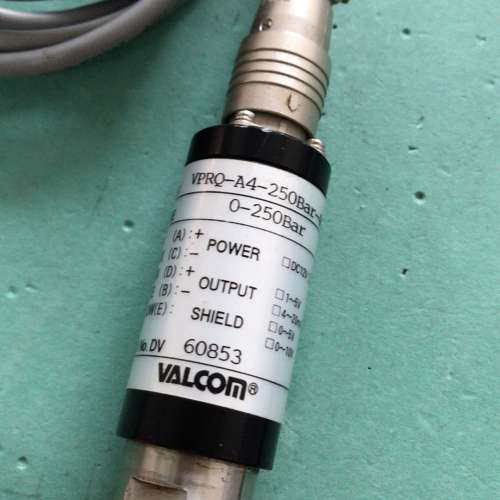 议价VALCOM沃康压力传感器 VPRQ-A4-250Bar-4
