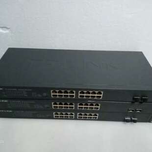 议价二手TL-SG1218PE 16口全千兆大功率poe交换机
