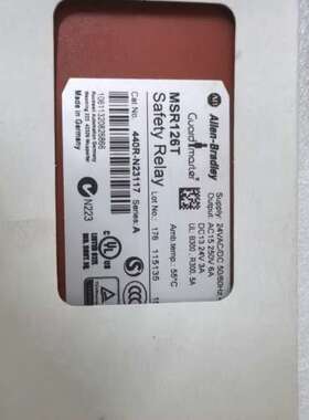 议价Allen-Bradley MSR126T 安全继电器，型号