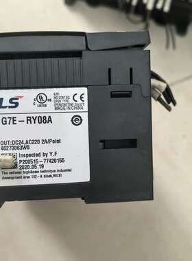 议价拆机出LS工控PLC，型号K7M-DR20UE，年份20