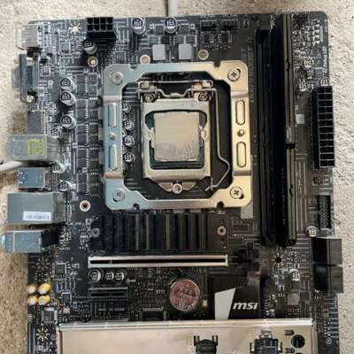 议价拆机主板套装，微星B560M BOMBER，i5-10400