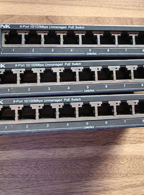 议价TP-LINK   TL-SF1009PT百兆POE交换机