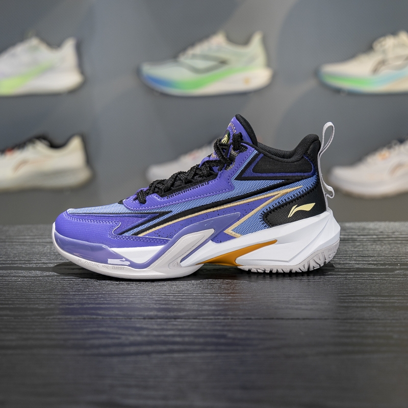 李宁四季通用减震回弹童篮球鞋