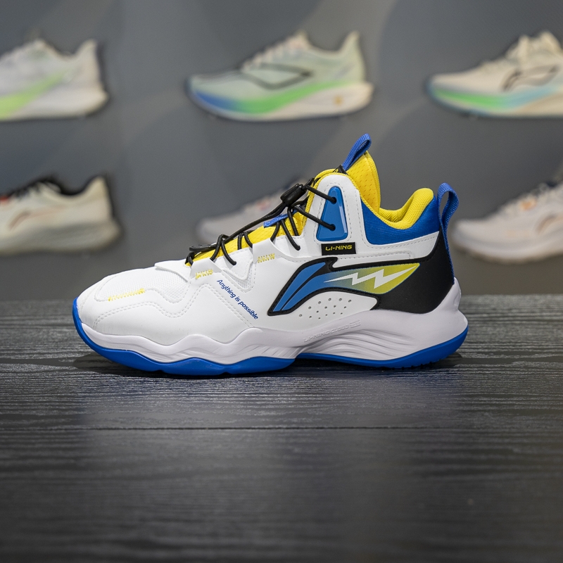 李宁四季通用减震回弹童篮球鞋