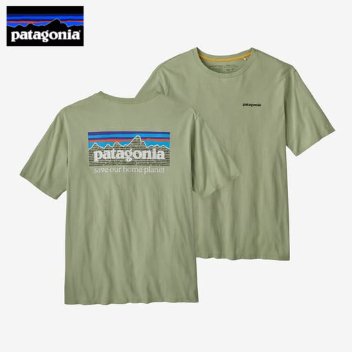 Patagonia巴塔夏季有机棉T恤短袖