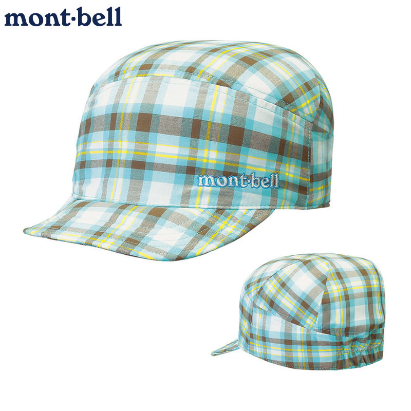 montbell轻量吸汗透气鸭舌帽子