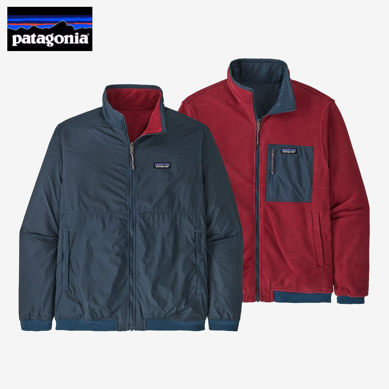 Patagonia巴塔男双面抓绒衣外套
