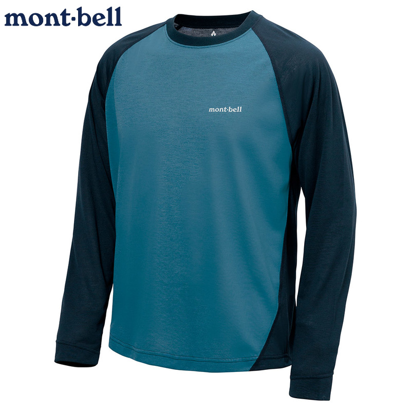 montbell长袖T恤速干透气日本