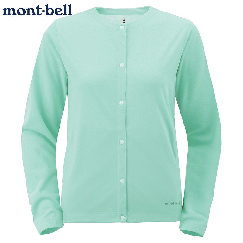 montbell针织开衫女士防紫外线