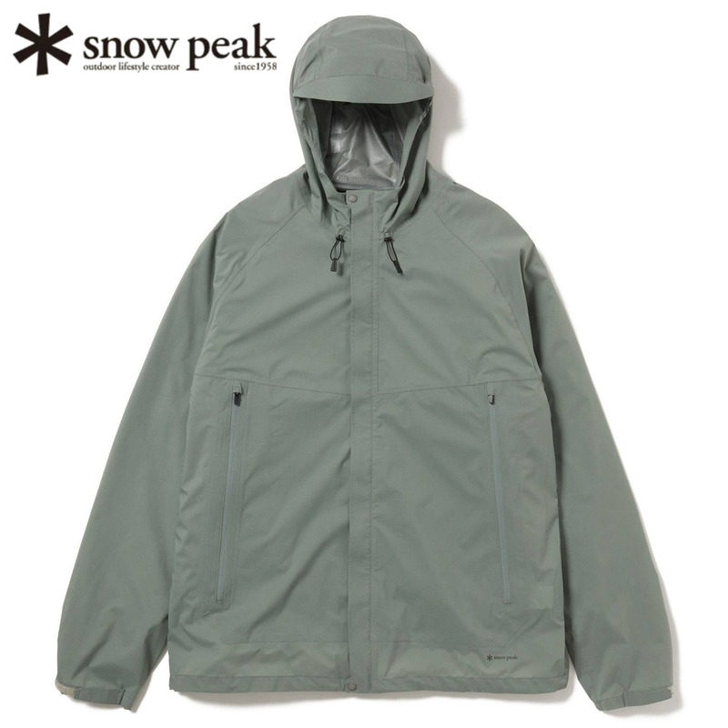 日本snowpeak雪峰轻量可折叠雨衣
