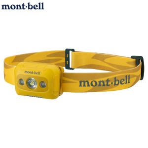 montbell可充电头灯强光户外便携