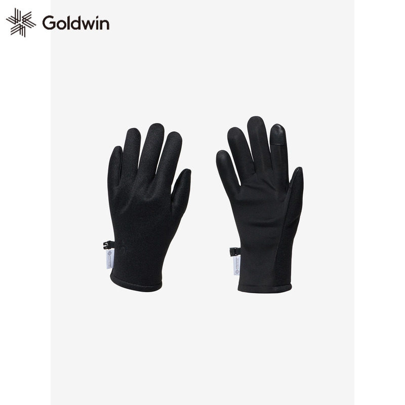 日本Goldwin抓绒手套户外