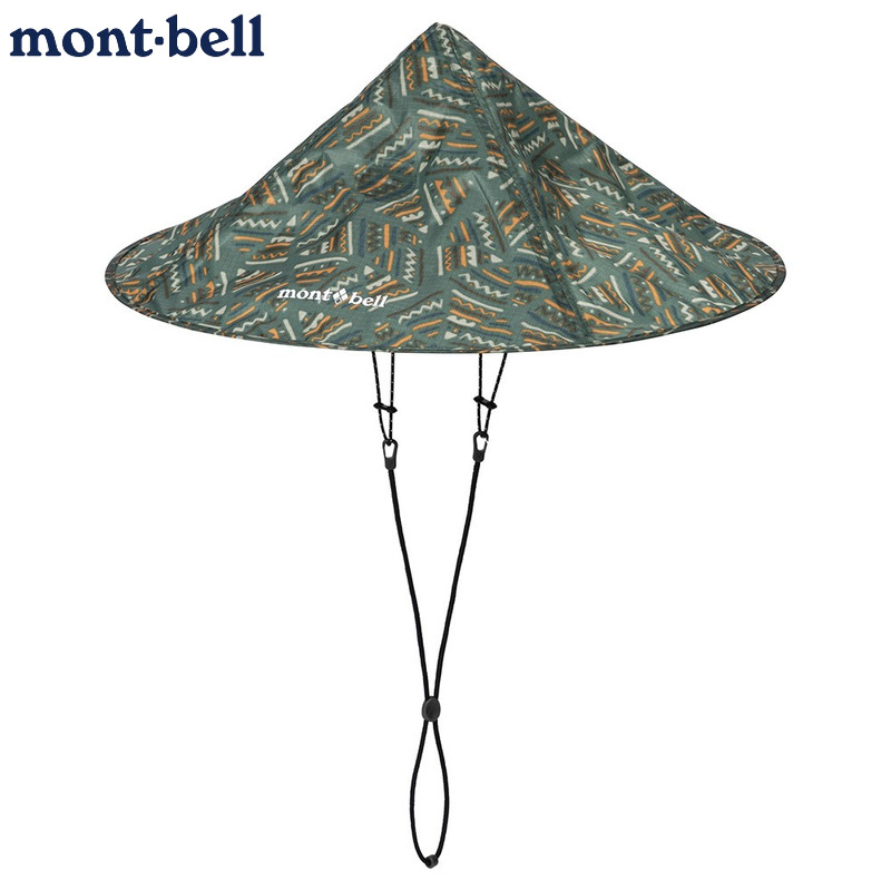 montbell户外便携防雨帽斗笠便携