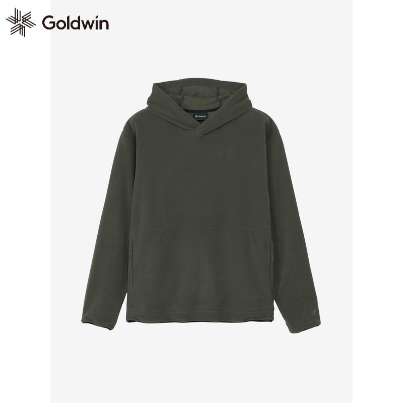 Goldwin微绒男士抓绒衣柔软保暖