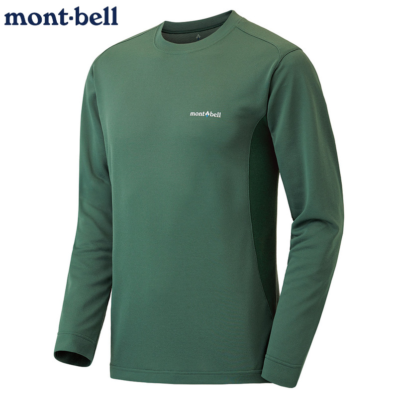 mont·bell户外长袖T恤保暖打底