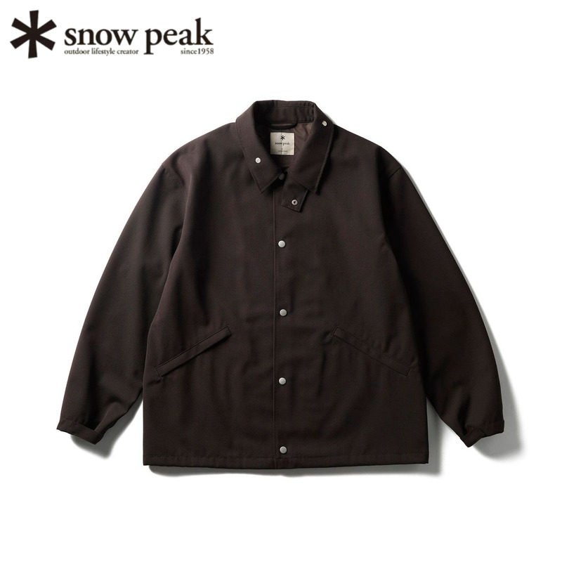 日本snowpeak雪峰羊毛夹克衬衫
