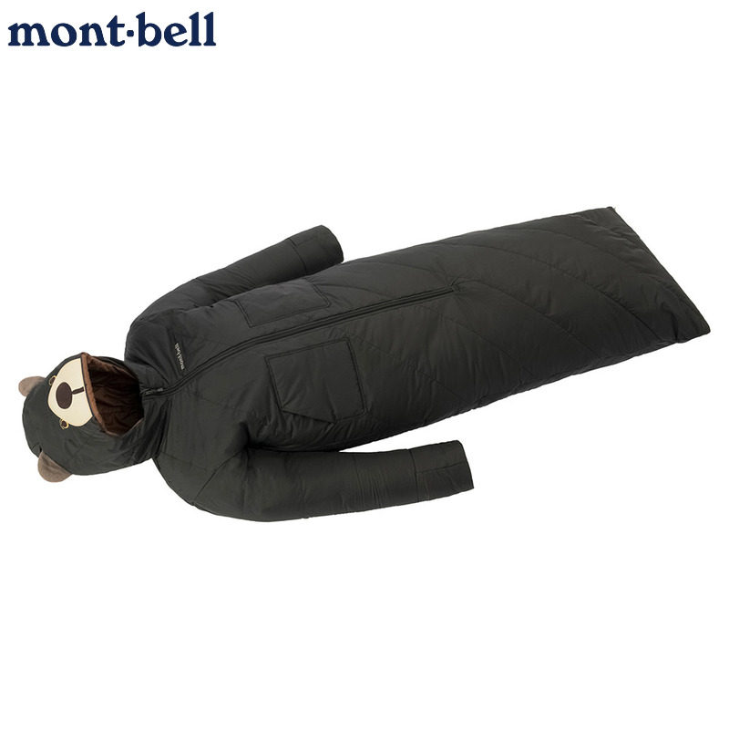 montbell小熊睡袋儿童户外露营