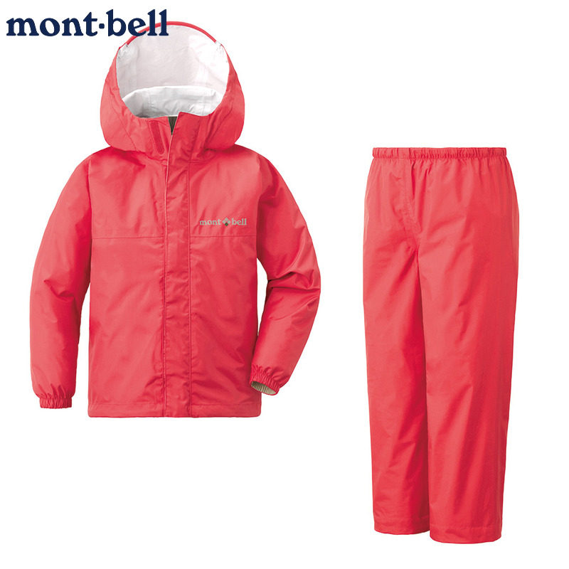 montbell儿童冲锋衣防水透气