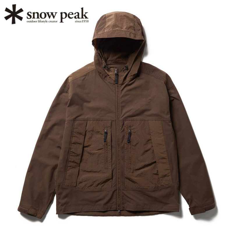 日本snowpeak雪峰网眼防虫外套衣