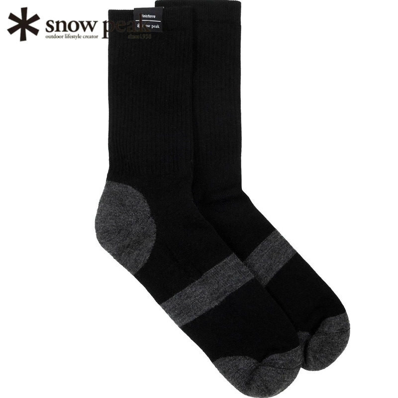 日本snowpeak雪峰联名羊毛袜子