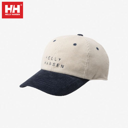 HH海丽汉森灯芯绒鸭舌帽秋冬休闲