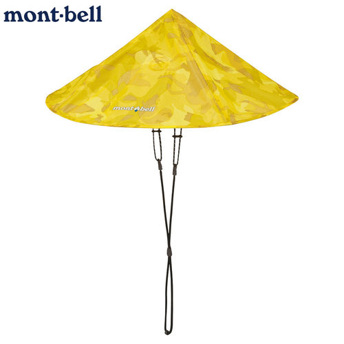 montbell防水斗笠雨伞帽户外便携