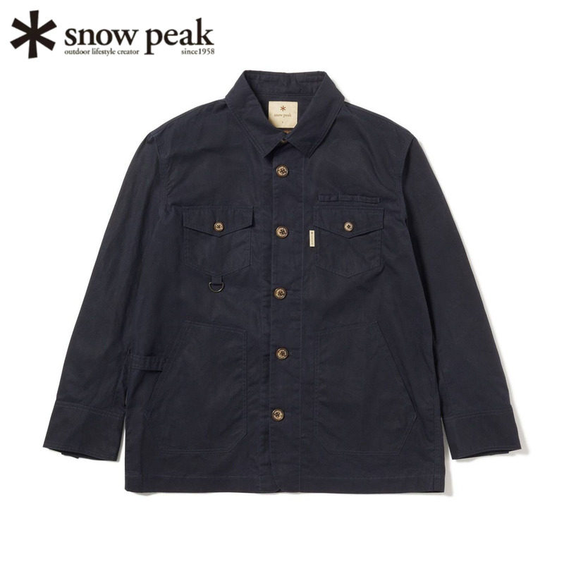 日本snowpeak雪峰飞钓长袖衬衫