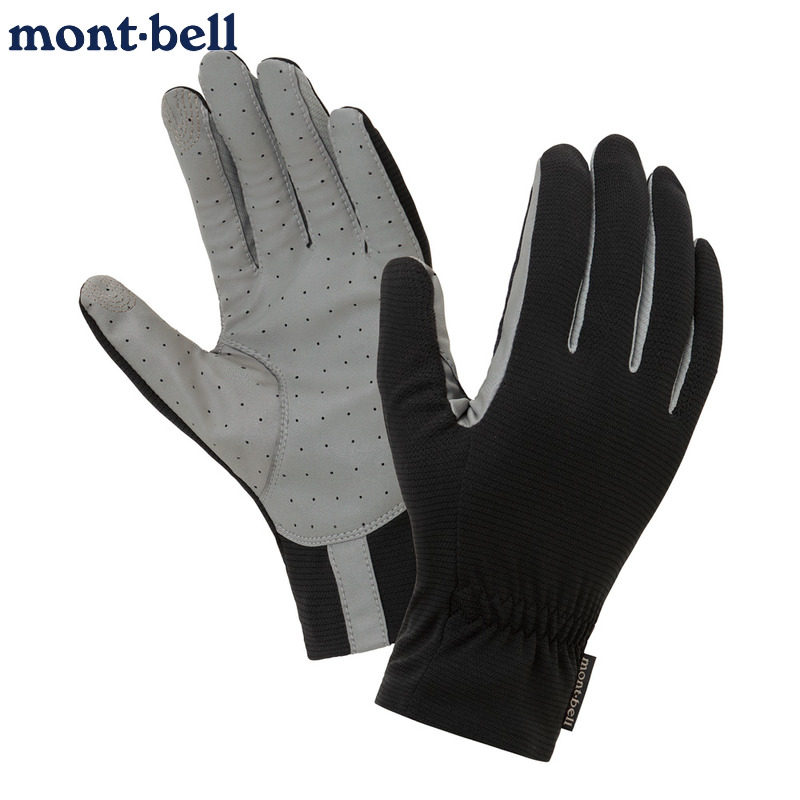 montbell男士/女士手套轻量透气